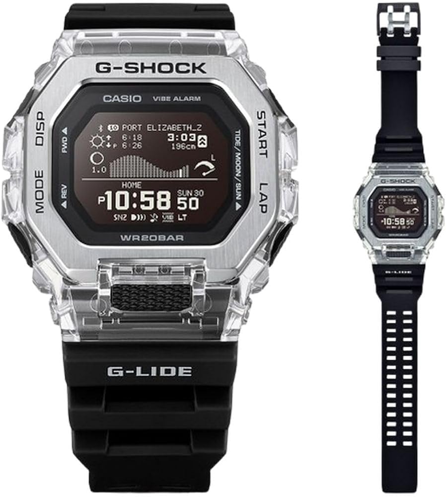 h*a様 ★CASIO G-SHOCK G-LIDE GBX-100 ブラック Amazon.com: Casio G-Shock G-LIDE GBX-100 Series Digital